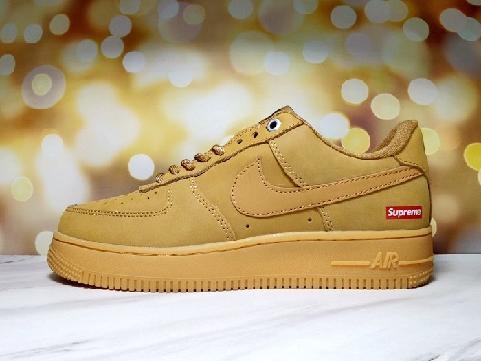 Women's Air Force 1 Brown Shoes 120